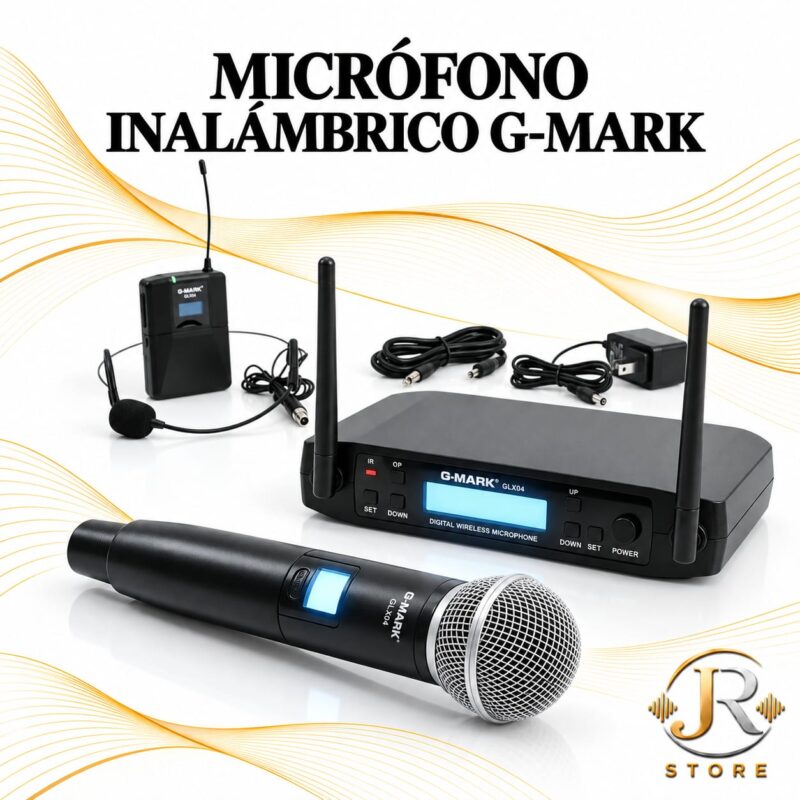 Micrófono Inalámbrico G-MARK GLZ04